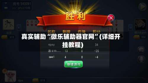 真实辅助“微乐辅助器官网	”(详细开挂教程)-第2张图片