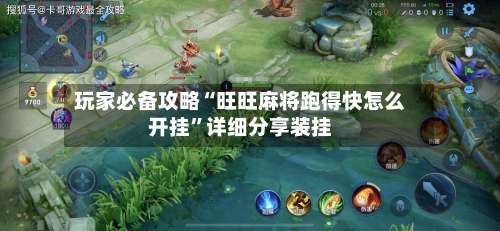 玩家必备攻略“旺旺麻将跑得快怎么开挂”详细分享装挂-第1张图片