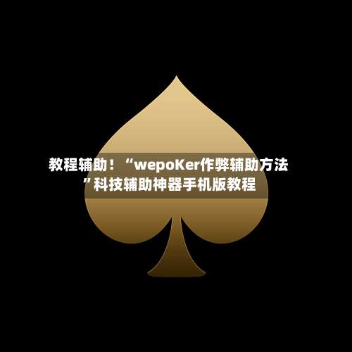 教程辅助！“wepoKer作弊辅助方法”科技辅助神器手机版教程-第2张图片