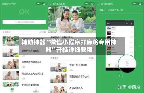 辅助神器“微信小程序打麻将专用神器”开挂详细教程-第1张图片