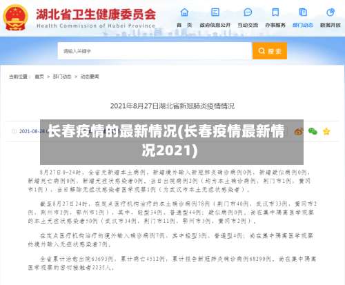 长春疫情的最新情况(长春疫情最新情况2021)-第2张图片