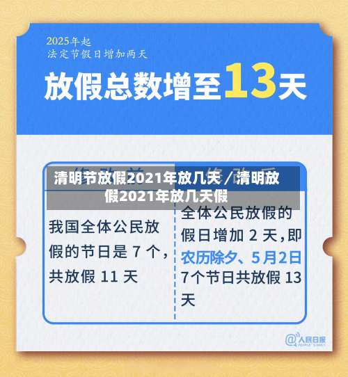 清明节放假2021年放几天／清明放假2021年放几天假-第2张图片