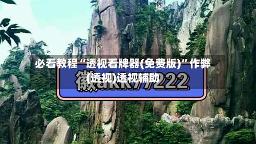 必看教程“透视看牌器(免费版)”作弊(透视)透视辅助-第2张图片