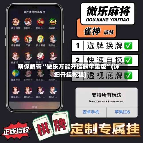 帮你解答“微乐万能开挂器苹果版”(详细开挂教程)-第2张图片