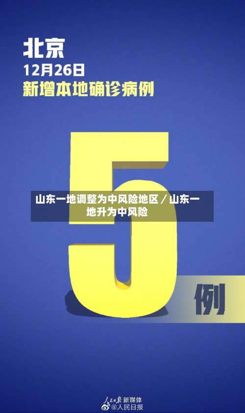 山东一地调整为中风险地区／山东一地升为中风险-第2张图片