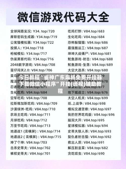 今日教程“雀神广东麻将免费开挂器下载微信小程序”开挂(透视)辅助教程-第2张图片
