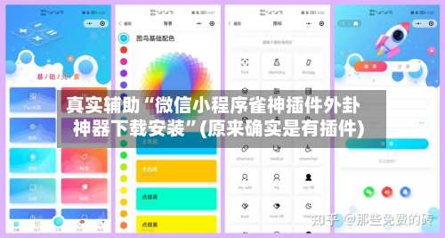 真实辅助“微信小程序雀神插件外卦神器下载安装”(原来确实是有插件)-第1张图片