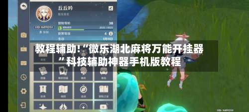 教程辅助!“微乐湖北麻将万能开挂器”科技辅助神器手机版教程-第2张图片