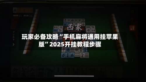玩家必备攻略“手机麻将通用挂苹果版	”2025开挂教程步骤-第2张图片