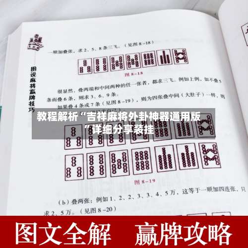 教程解析“吉祥麻将外卦神器通用版”详细分享装挂-第1张图片