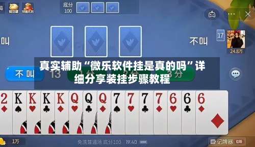 真实辅助“微乐软件挂是真的吗”详细分享装挂步骤教程-第2张图片