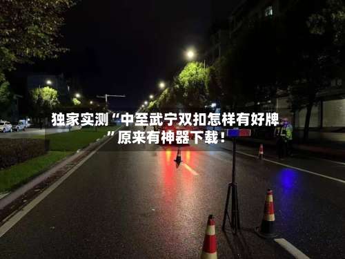 独家实测“中至武宁双扣怎样有好牌”原来有神器下载！-第3张图片