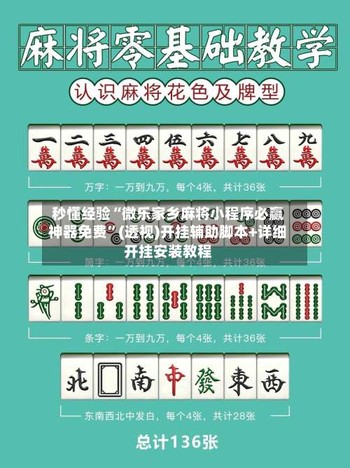 秒懂经验“微乐家乡麻将小程序必赢神器免费	”(透视)开挂辅助脚本+详细开挂安装教程-第1张图片
