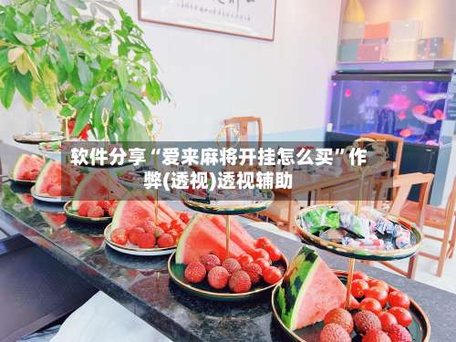 软件分享“爱来麻将开挂怎么买	”作弊(透视)透视辅助-第2张图片