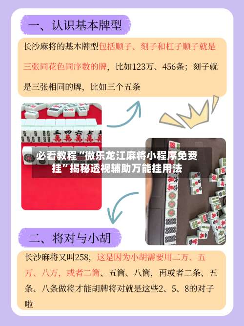 必看教程“微乐龙江麻将小程序免费挂”揭秘透视辅助万能挂用法-第2张图片