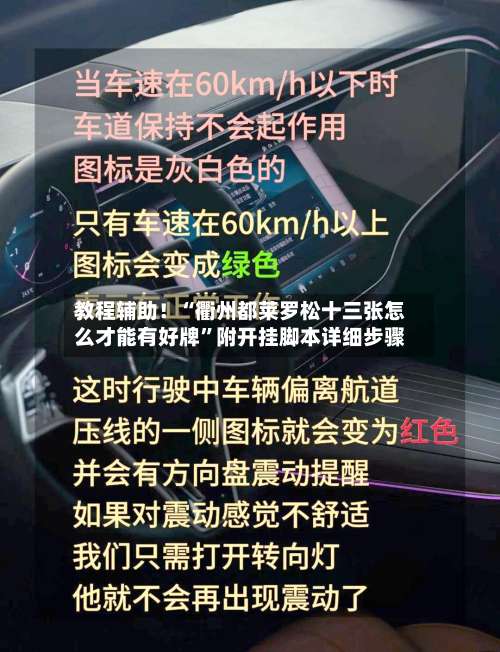 教程辅助！“衢州都莱罗松十三张怎么才能有好牌”附开挂脚本详细步骤-第1张图片