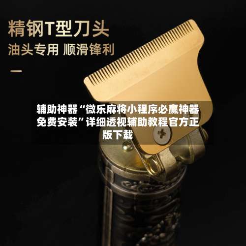 辅助神器“微乐麻将小程序必赢神器免费安装”详细透视辅助教程官方正版下载-第3张图片