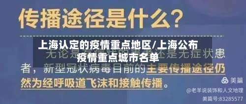 上海认定的疫情重点地区/上海公布疫情重点城市名单-第2张图片