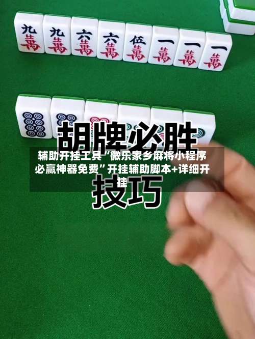 辅助开挂工具“微乐家乡麻将小程序必赢神器免费”开挂辅助脚本+详细开挂-第1张图片