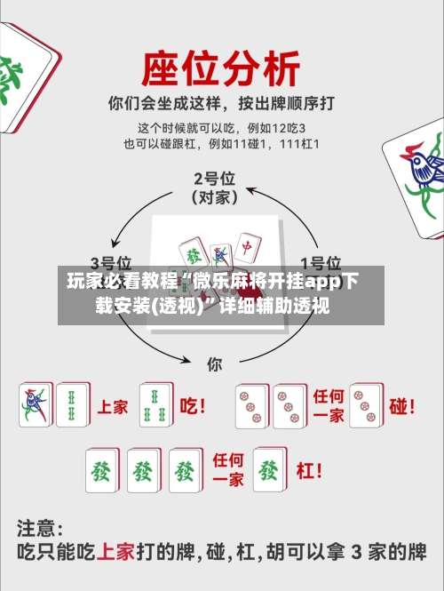 玩家必看教程“微乐麻将开挂app下载安装(透视)”详细辅助透视-第1张图片