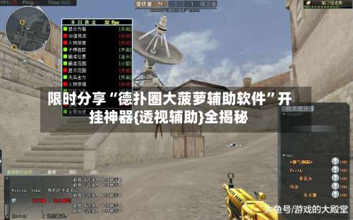 限时分享“德扑圈大菠萝辅助软件”开挂神器{透视辅助}全揭秘-第2张图片