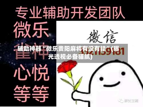 辅助神器“微乐贵阳麻将有没有挂	”(曝光透视必备猫腻)-第1张图片