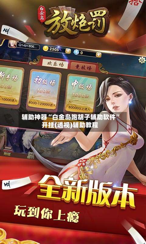 辅助神器“白金岛跑胡子辅助软件”开挂(透视)辅助教程-第2张图片