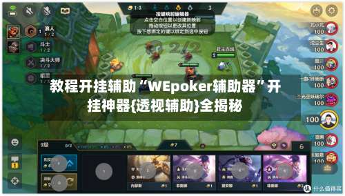 教程开挂辅助“WEpoker辅助器”开挂神器{透视辅助}全揭秘-第3张图片