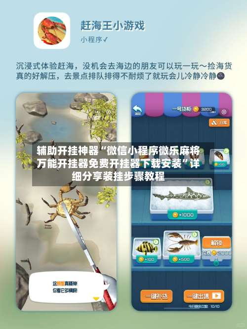 辅助开挂神器“微信小程序微乐麻将万能开挂器免费开挂器下载安装”详细分享装挂步骤教程-第3张图片