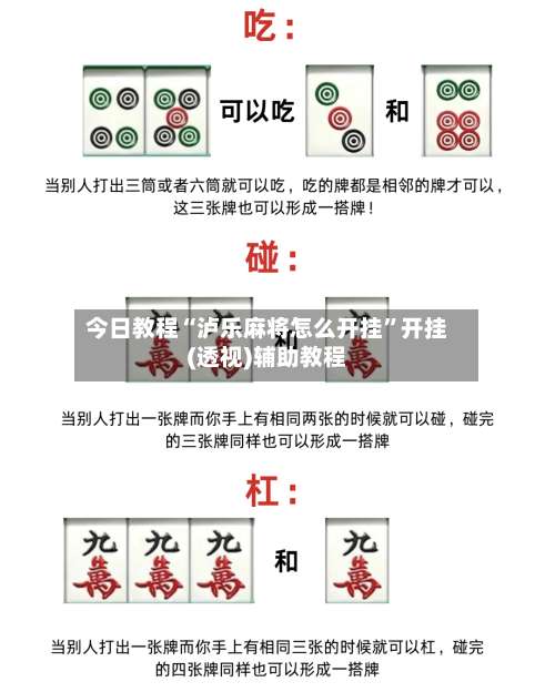 今日教程“泸乐麻将怎么开挂”开挂(透视)辅助教程-第1张图片