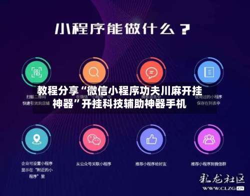 教程分享“微信小程序功夫川麻开挂神器	”开挂科技辅助神器手机-第1张图片