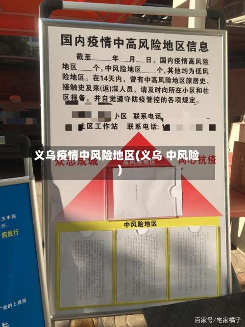 义乌疫情中风险地区(义乌 中风险)-第3张图片