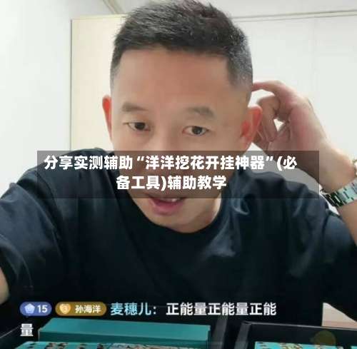 分享实测辅助“洋洋挖花开挂神器	”(必备工具)辅助教学-第2张图片