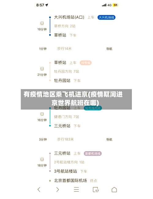 有疫情地区乘飞机进京(疫情期间进京世界航班在哪)-第1张图片