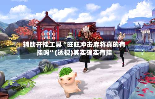 辅助开挂工具“旺旺冲击麻将真的有挂吗”(透视)其实确实有挂-第3张图片