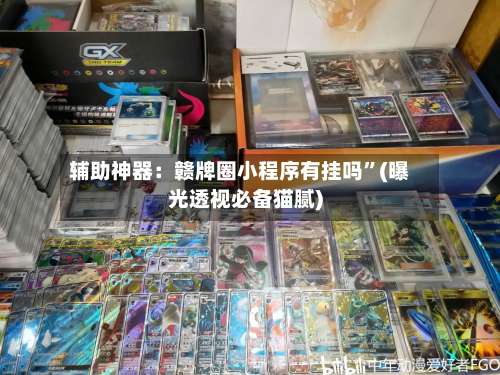 辅助神器：赣牌圈小程序有挂吗”(曝光透视必备猫腻)-第2张图片