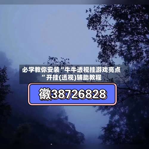 必学教你安装“牛牛透视挂游戏亮点”开挂(透视)辅助教程-第1张图片