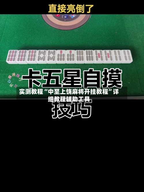 实测教程“中至上饶麻将开挂教程	”详细教程辅助工具-第1张图片