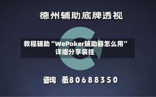 教程辅助“WePoker辅助器怎么用”详细分享装挂-第3张图片
