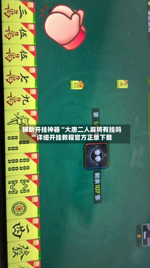 辅助开挂神器“大唐二人麻将有挂吗”详细开挂教程官方正版下载-第1张图片