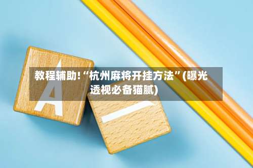 教程辅助!“杭州麻将开挂方法	”(曝光透视必备猫腻)-第2张图片