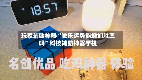 玩家辅助神器“微乐运势能增加胜率吗”科技辅助神器手机-第2张图片