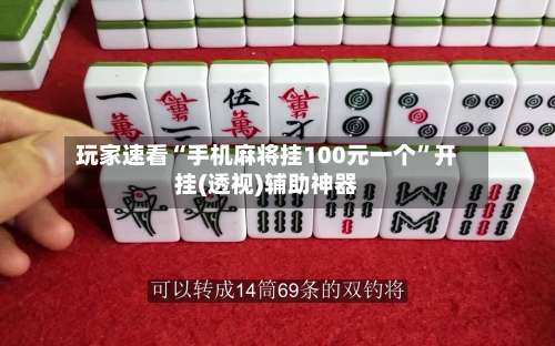 玩家速看“手机麻将挂100元一个	”开挂(透视)辅助神器-第2张图片