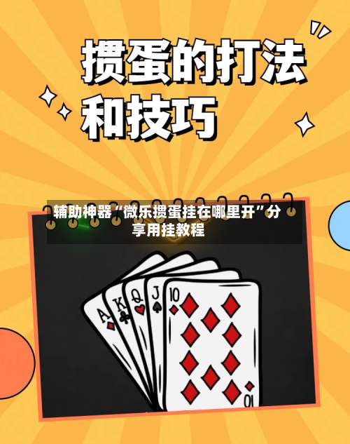 辅助神器“微乐掼蛋挂在哪里开”分享用挂教程-第2张图片