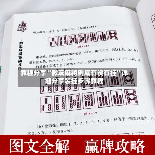 教程分享“微友麻将到底有没有挂”详细分享装挂步骤教程-第1张图片