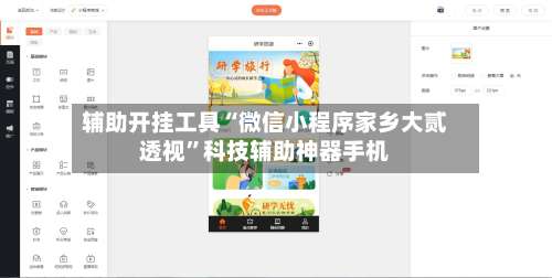 辅助开挂工具“微信小程序家乡大贰透视”科技辅助神器手机-第1张图片