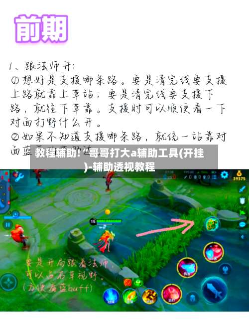 教程辅助!“哥哥打大a辅助工具(开挂)-辅助透视教程-第1张图片
