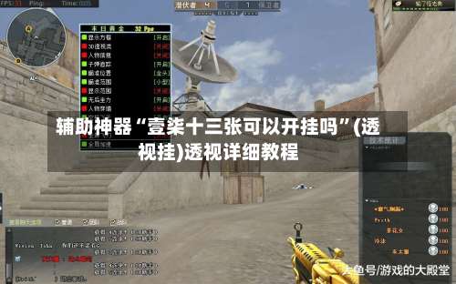 辅助神器“壹柒十三张可以开挂吗	”(透视挂)透视详细教程-第1张图片