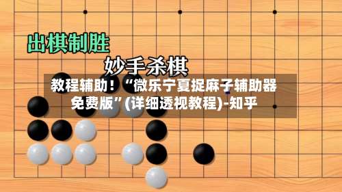 教程辅助！“微乐宁夏捉麻子辅助器免费版	”(详细透视教程)-知乎-第2张图片