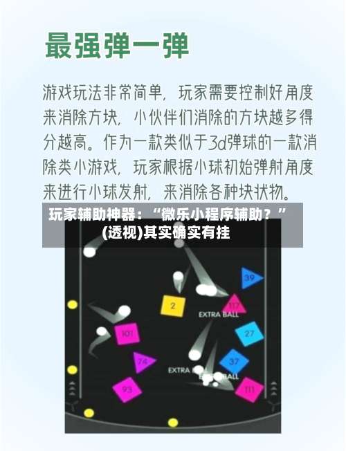玩家辅助神器：“微乐小程序辅助？	”(透视)其实确实有挂-第2张图片